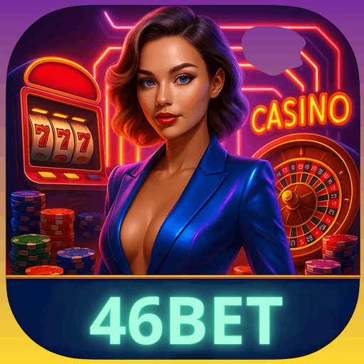 Imagem promocional da 46BET mostrando a plataforma e suas vantagens